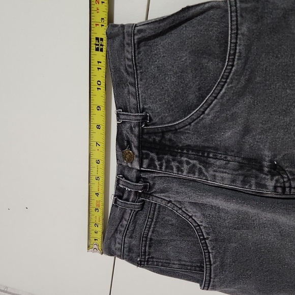 Spettro Skirt Womens Maxi Denim Black Light Wash Vintage Y2K Size 26 - Picture 8 of 8